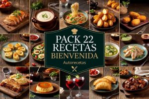 PACK de BIENVENIDA - 22 Recetas Chef-Club