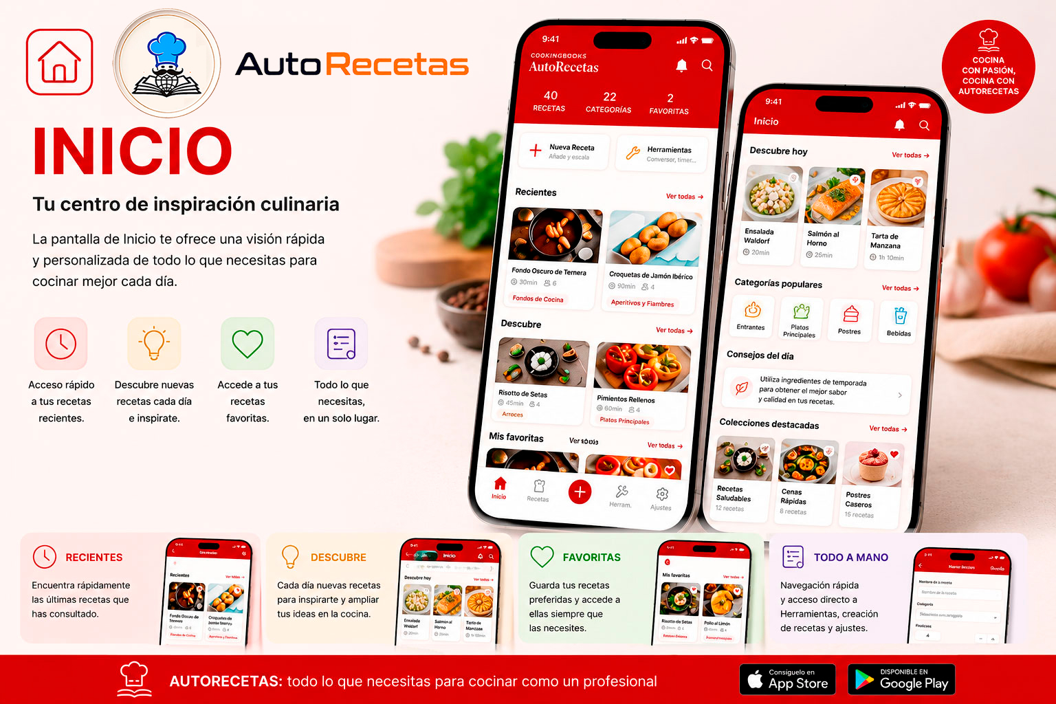 INICIO AutoRecetas