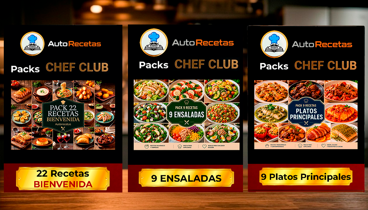 Packs AutoRecetas¨Estándar CHEF-CLUB