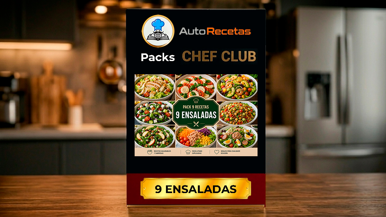 AutoRecetas: Pack 9 ENSALADAS