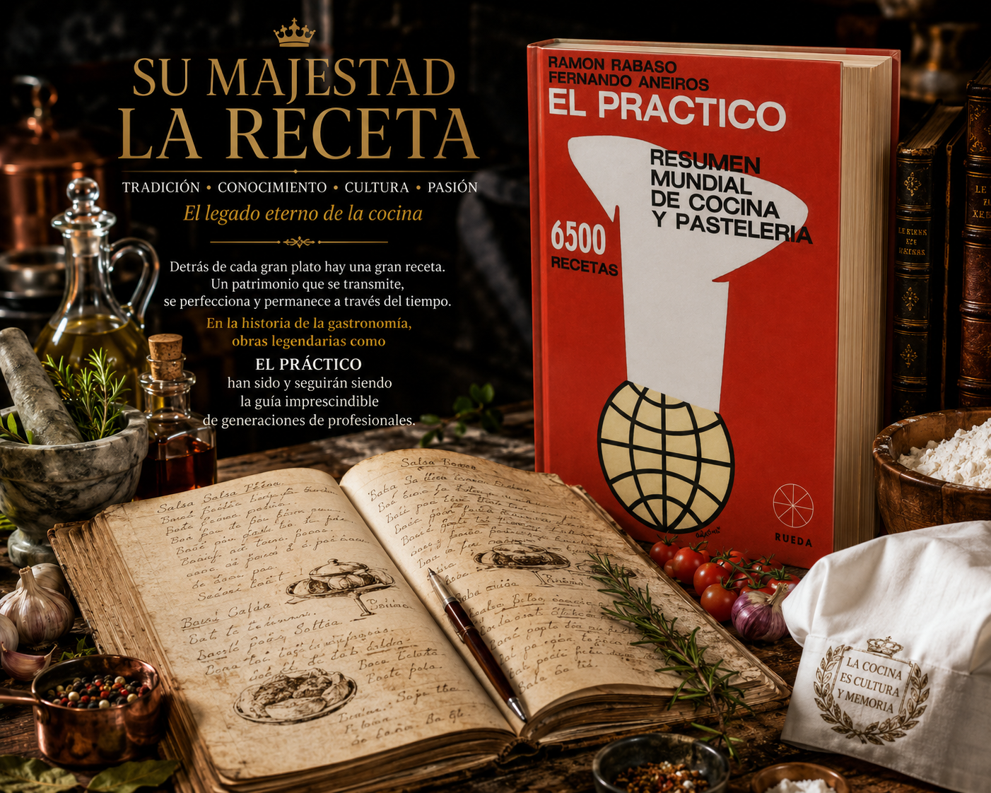 SU MAJESTAD LA RECETA