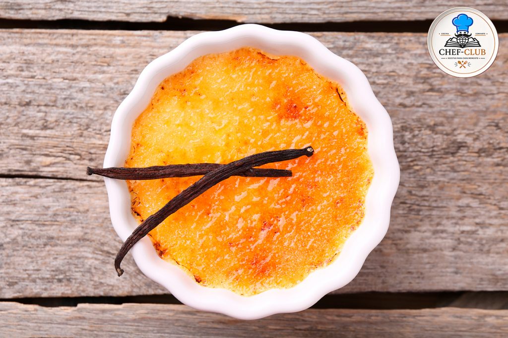 Crème brûlée de vainilla