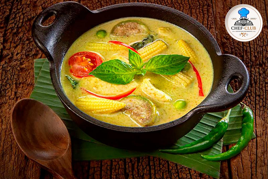 Curry de Pescado Tailandés