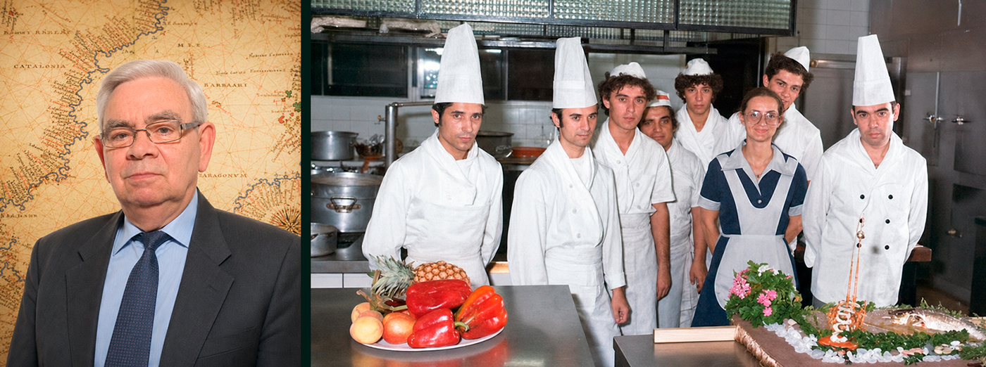 Josep Garcia i Fortuny, maestro cocinero, investigador y escritor gastronómico.