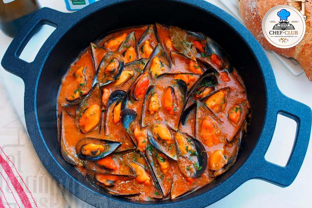Mejillones a la marinera
