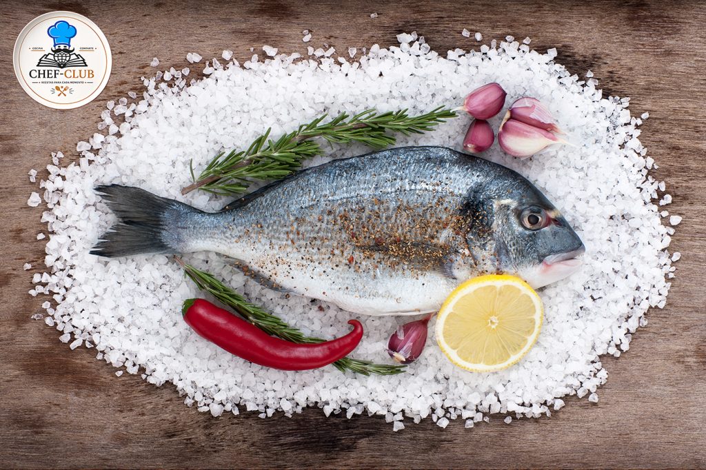 Pescado a la Sal (Dorada o Lubina)