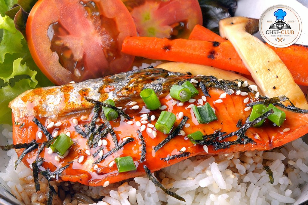 Salmón Teriyaki
