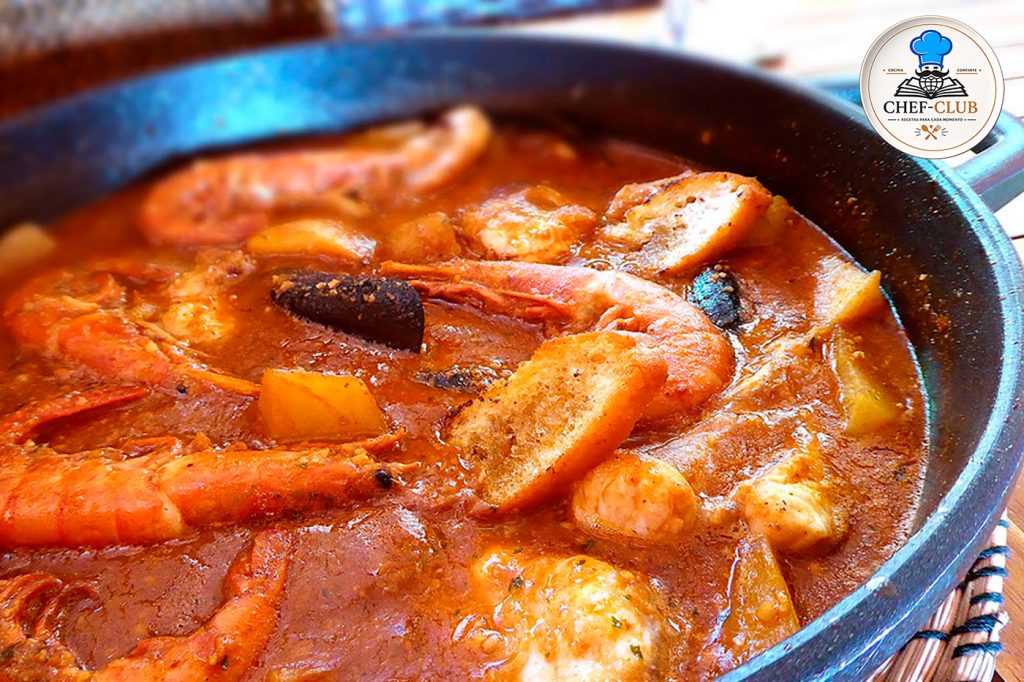 Suquet de rape y gambas