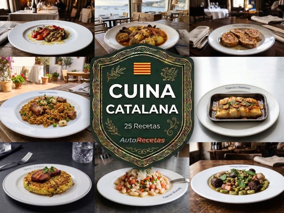 25 Recetas CUINA CATALANA AutoRecetas