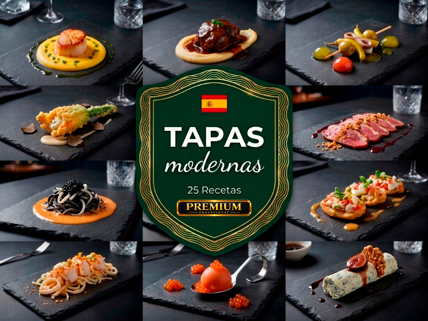 Pack PREMIUM 25 TAPAS Modernas AutoRecetas