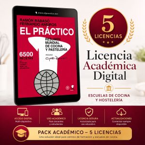 5 Licencias Académicas EL PRACTICO 6500 Recetas