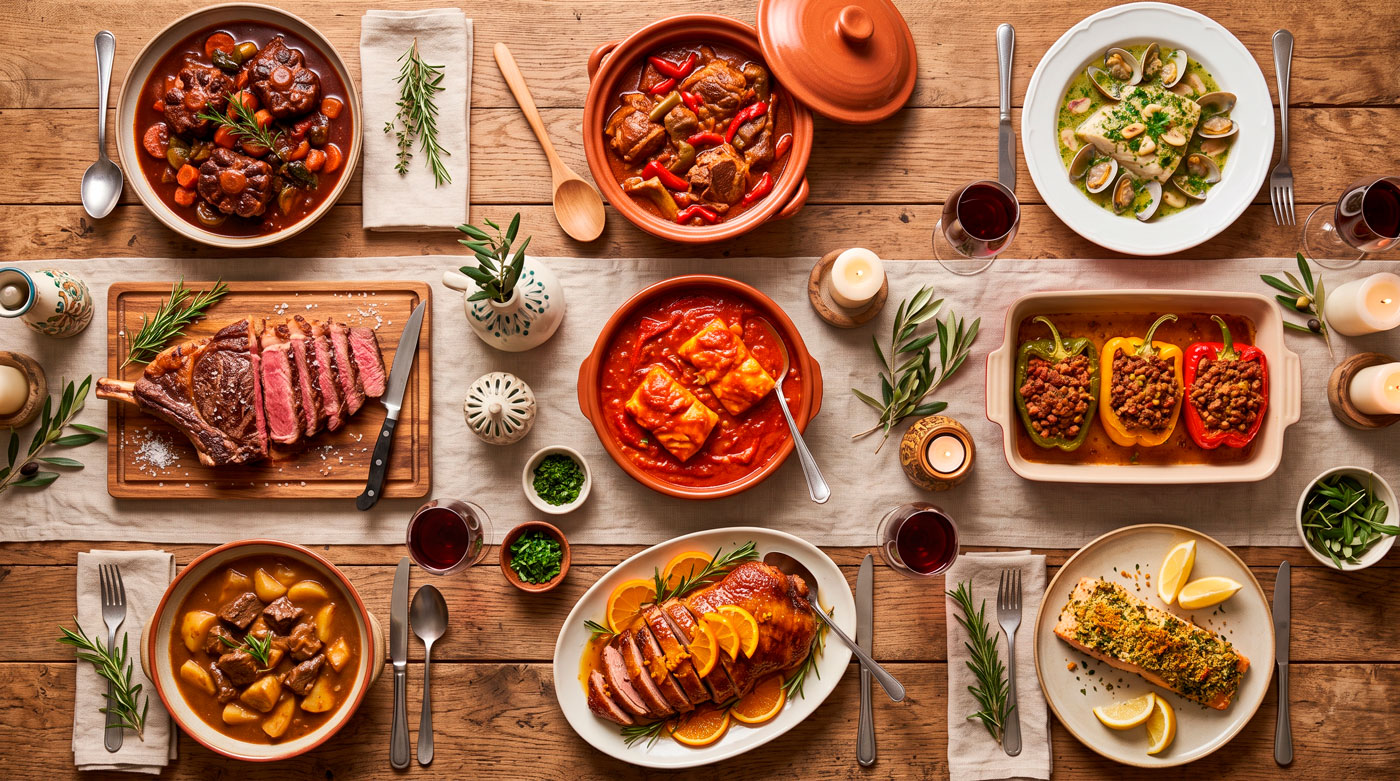 Buffet 9 Platos PRINCIPALES AutoRecetas