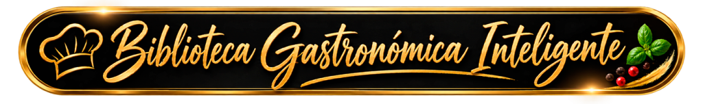 Biblioteca Gastronómica Inteligente