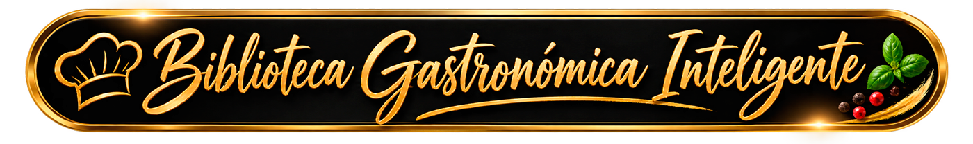 Biblioteca Gastronómica Inteligente