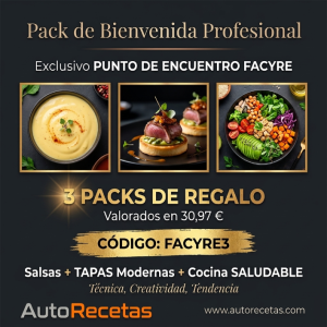 3 Packs OBSEQUIO miembro FACYRE