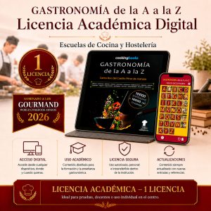 1 Licencia Académica Diccionaro "GASTRNOMÍA de la A a la Z"