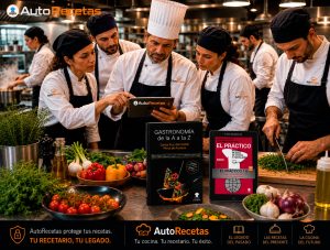 EL LEGADO DEL PASADO · LAS RECETAS DEL PRESENTE · LA COCINA DEL FUTURO