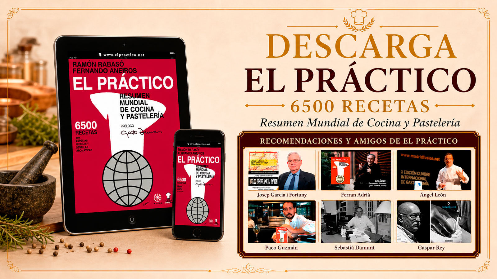 Descargar eBook EL PRÁCTICO 6500 Recetas - Ramob Rabasó