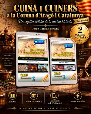 2 eBooks CUINA I CUINERS a la Corona d'Aragó i Catalunya