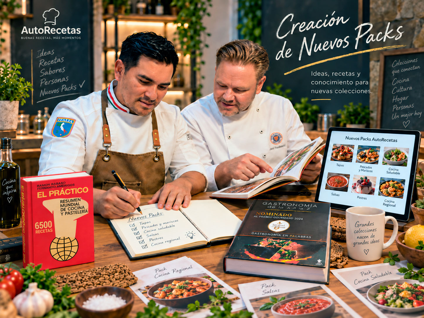 Rogelio Atrdaya - Creación de nuevos Packs AutoRecetas