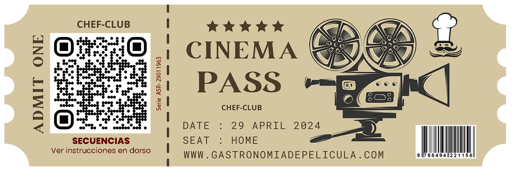 GASTRONOMÍA de PELÍCULA