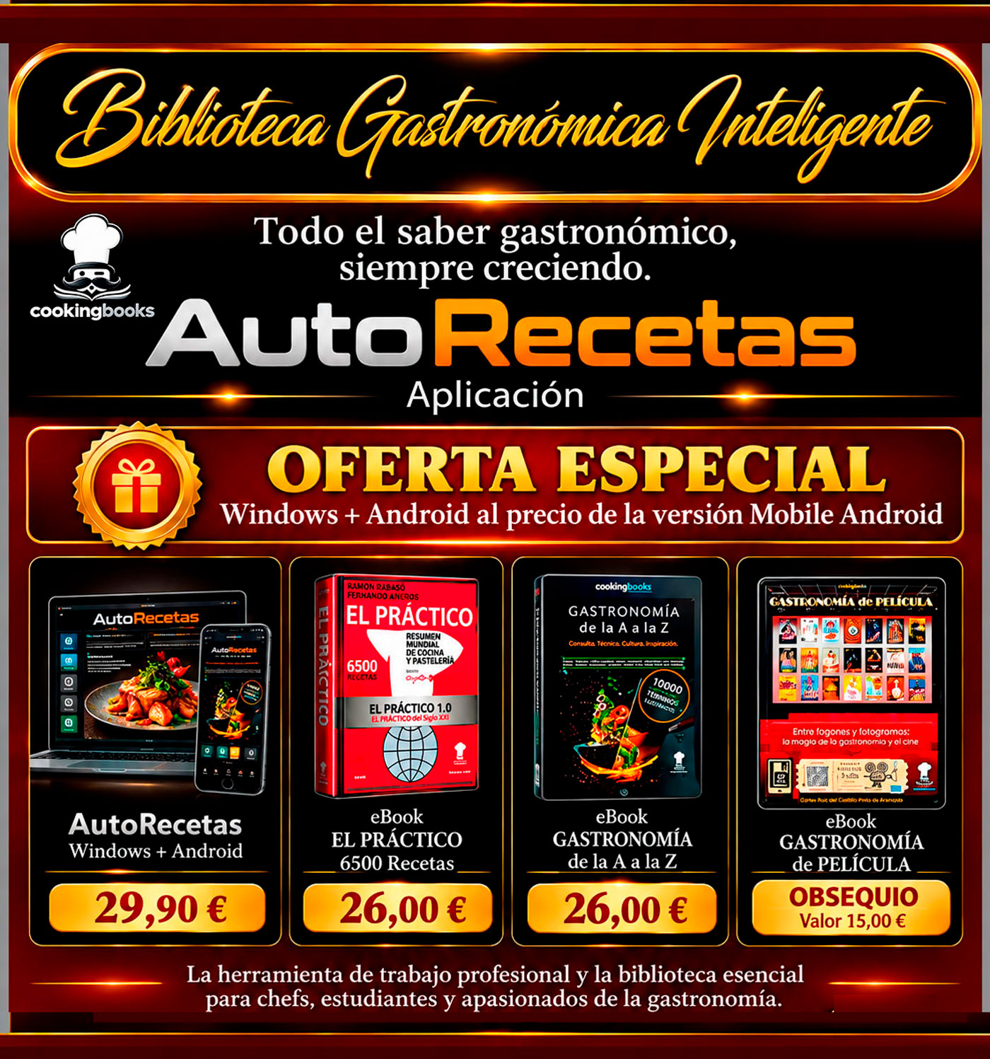Biblioteca Gastronómica Inteligente