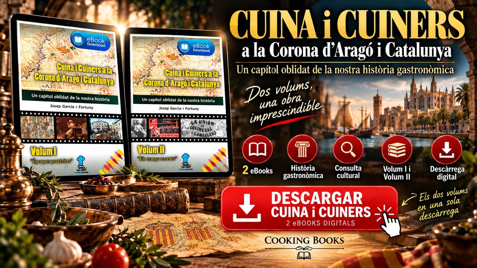 Descargar 2 eBooks CUINA i CUINERS